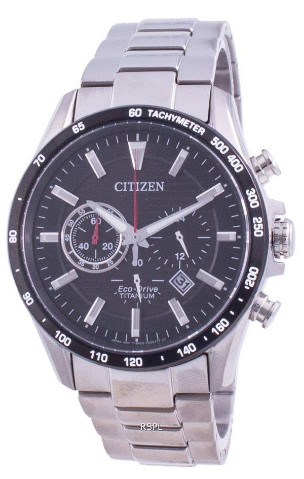Citizen Eco-Drive Super Titanium Tachymeter CA4444-82E 100M Men's Watch