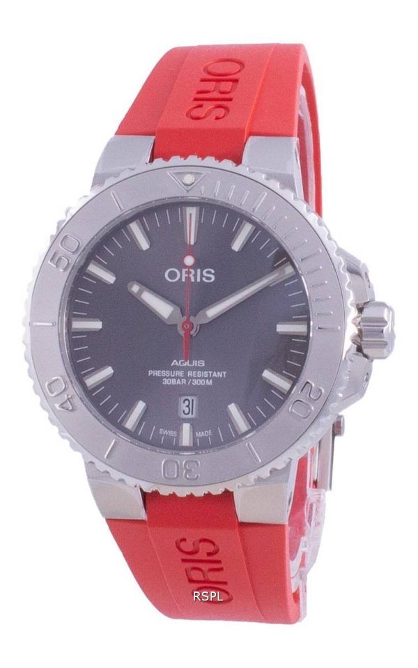Oris Aquis Date Automatic Diver&#39,s 01-733-7730-4153-07-4-24-66EB 300M miesten kello