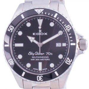 Edox Skydiver 70s Date Automatic Diver's 801153N1MNN 80115 3N1M NN 300M Men's Watch