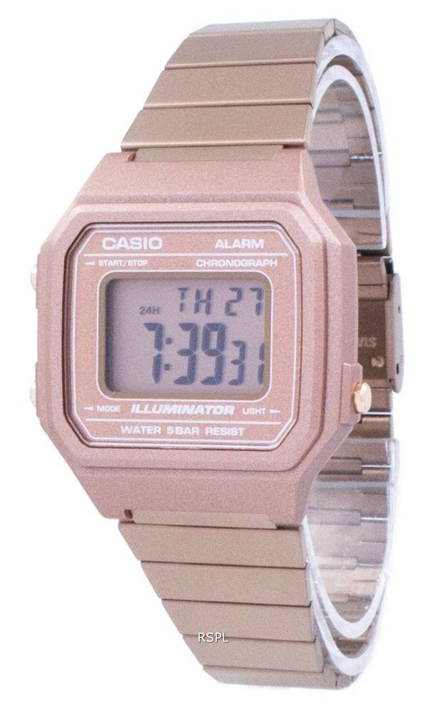 Casio Vintage Illuminator Chronograph Alarm Digital B650WC-5A Unisex Uhr