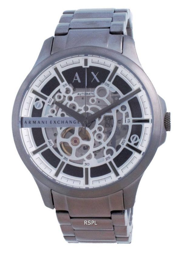 Armani Exchange Hampton luuranko ruostumaton teräs automaattinen AX2417 miesten kello