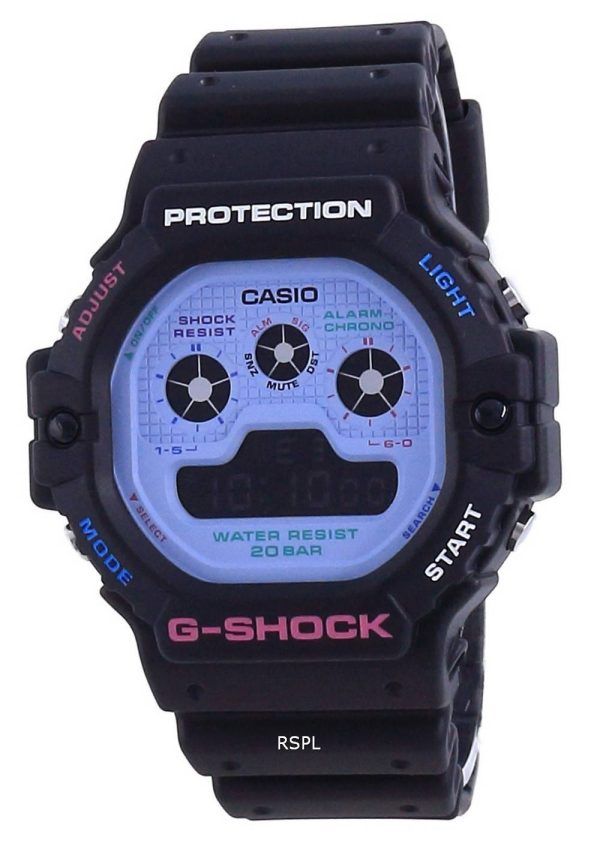 Casio G-Shock Erivärinen digitaalinen sukeltaja DW-5900DN-1 DW5900DN-1 200M miesten kello