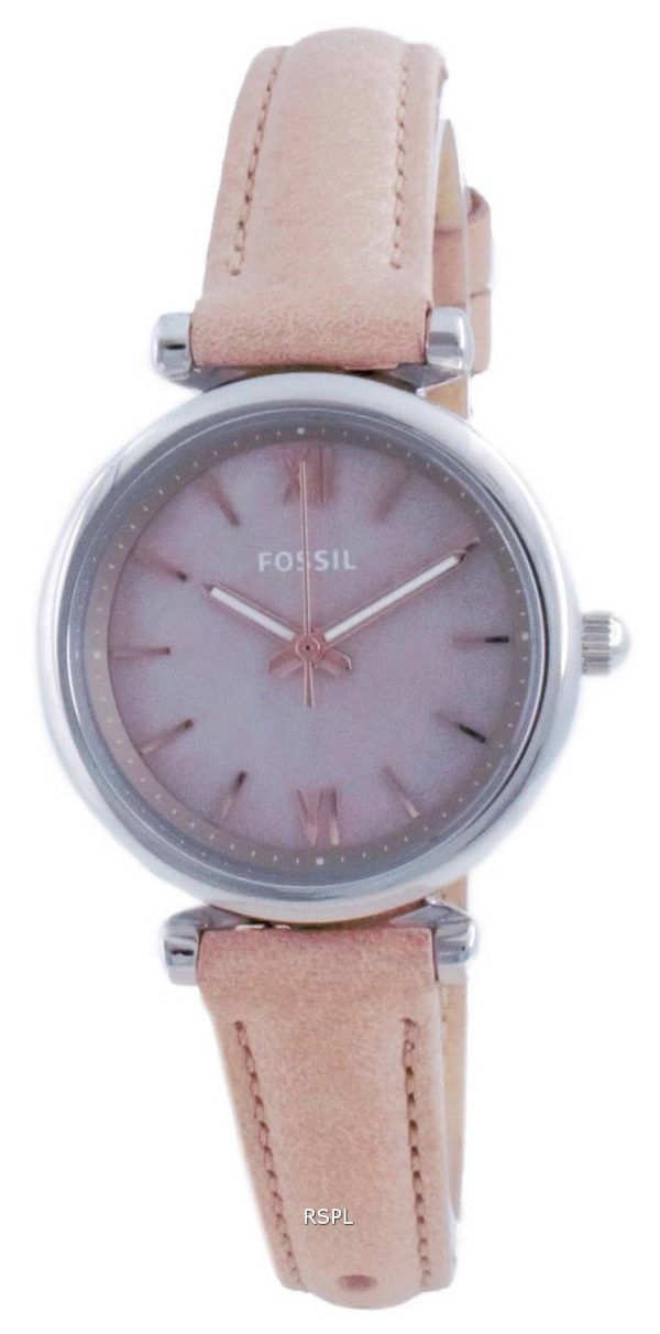 Fossil Carlie Mini Pearl Dial nahka kvartsi ES4530 naisten kello