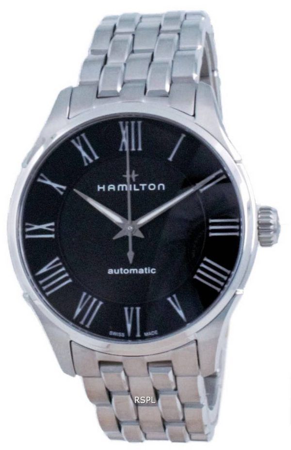 Hamilton Jazzmaster automaattinen musta kellotaulu H42535130 miesten kello