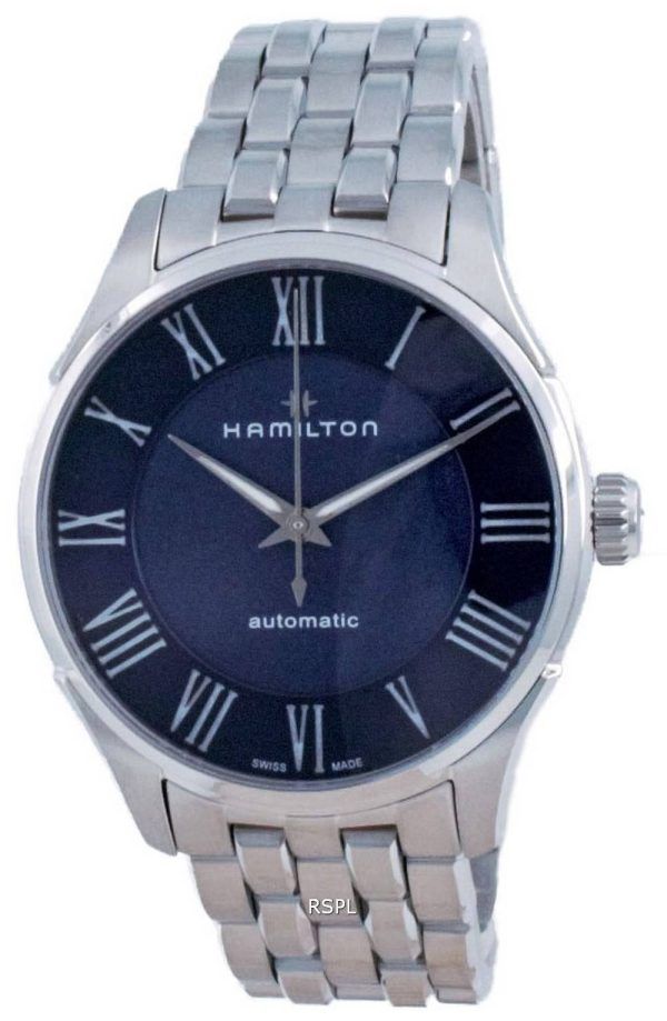 Hamilton Jazzmaster automaattinen sininen soittaa H42535140 miesten kello