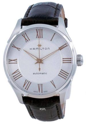 Hamilton Jazzmaster automaattinen valkoinen soittaa H42535550 miesten kello
