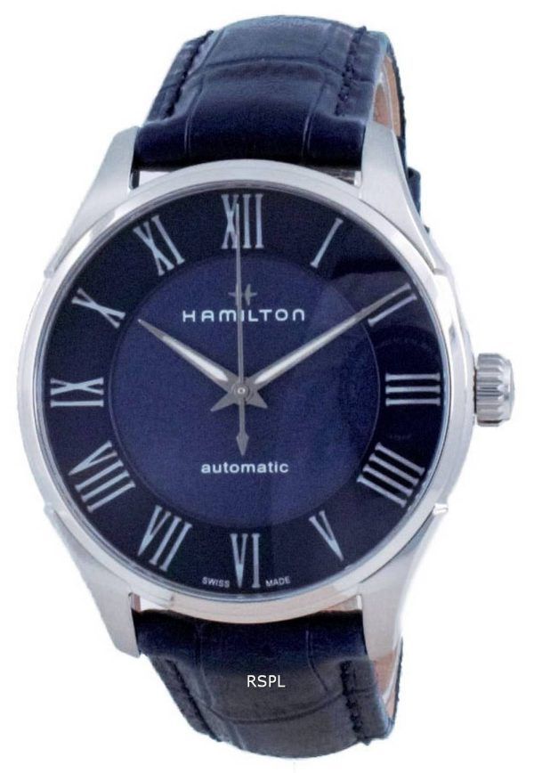 Hamilton Jazzmaster automaattinen sininen soittaa H42535640 miesten kello