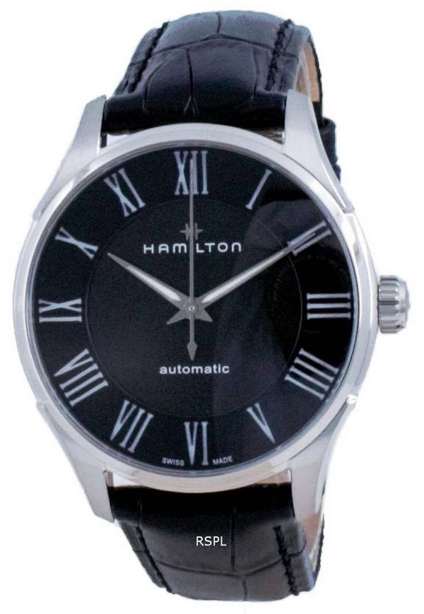 Hamilton Jazzmaster automaattinen musta kellotaulu H42535730 miesten kello
