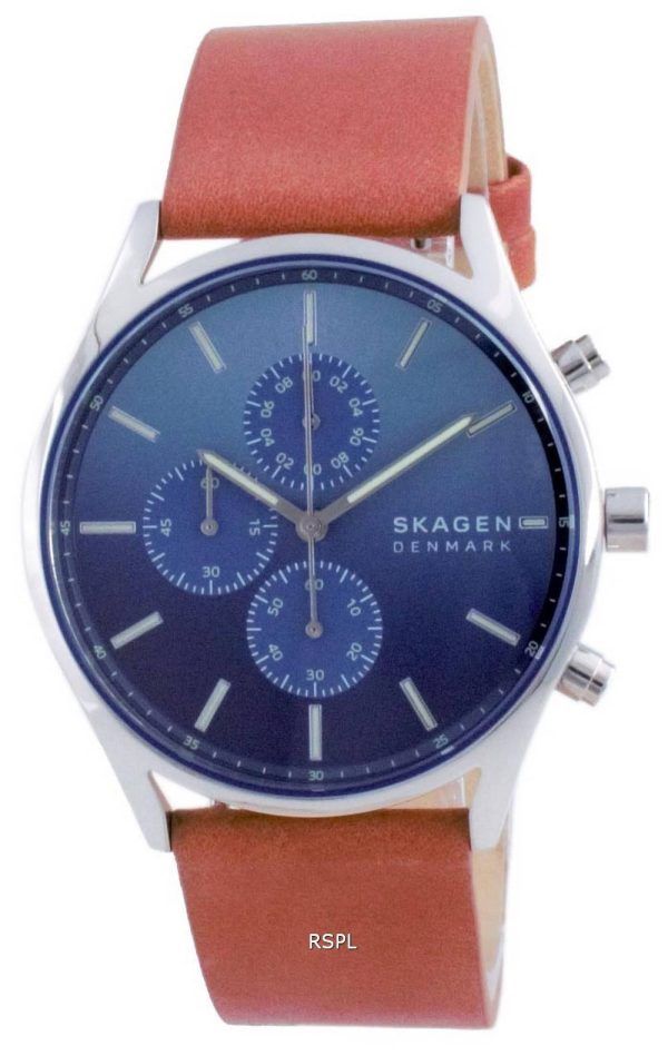 Skagen Holst ruostumattomasta teräksestä valmistettu ajanoton kvartsi SKW6732 miesten kello