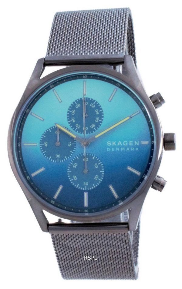 Skagen Holst Chronograph Blue Dial Quartz SKW6734 miesten kello