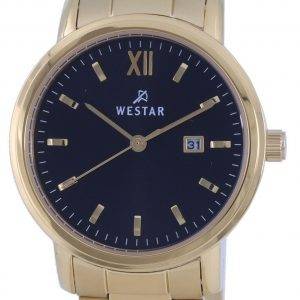 Westar White Dial Rose Gold SÃ¤vy ruostumattomasta terÃ¤ksestÃ¤ valmistettu kvartsi 50245 PPN 601 miesten kello