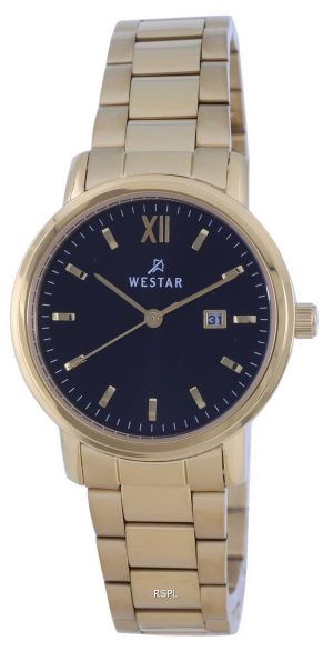 Westar White Dial Rose Gold SÃ¤vy ruostumattomasta terÃ¤ksestÃ¤ valmistettu kvartsi 50245 PPN 601 miesten kello