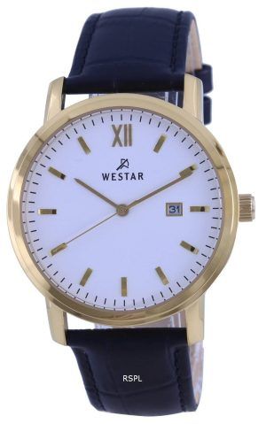 Westar White Kellotaulu kultasÃ¤vyinen ruostumattomasta terÃ¤ksestÃ¤ valmistettu kvartsi 50245 GPN 101 miesten kello