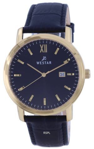 Westar White Dial Rose Gold SÃ¤vy ruostumattomasta terÃ¤ksestÃ¤ valmistettu kvartsi 50243 PPN 601 miesten kello