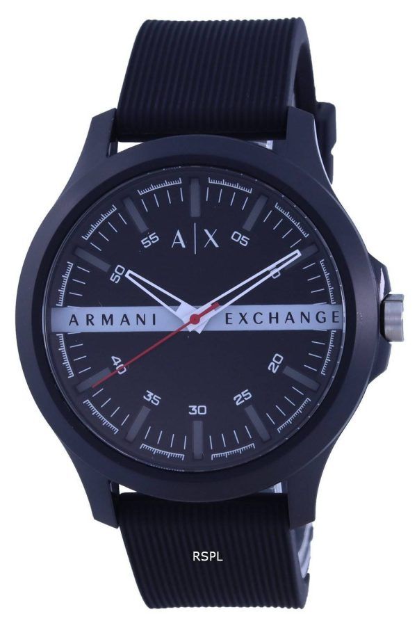 Armani Exchange Hampton Silicon Strap Quartz AX2425 miesten kello