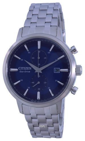 Citizen Classic Twin Eye Chronograph -nahkahihna Eco-Drive CA7061-18E miesten kello