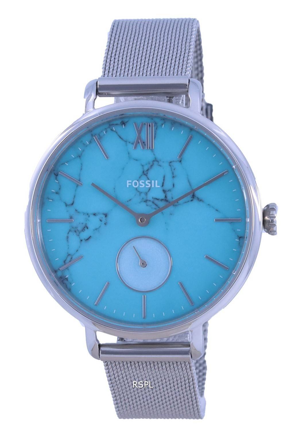 Fossil Scarlette Mini kaksisÃ¤vyinen ruostumattomasta terÃ¤ksestÃ¤ valmistettu kvartsi ES5077 naisten kello