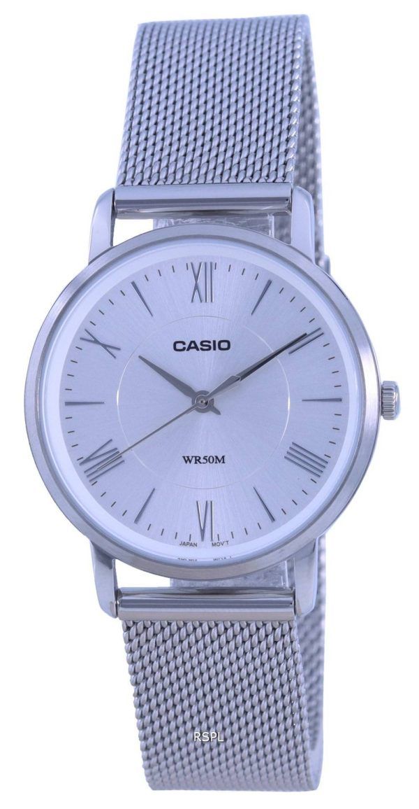 Casio Analoginen musta kellotaulu ruostumattomasta terÃ¤ksestÃ¤ valmistettu kvartsi MTP-B110D-1A MTPB110D-1 miesten kello