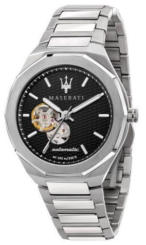 Maserati Potenza sininen kellotaulu nahkaranneke kvartsi R8851108035 100M miesten kello