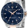 Maserati Blue Edition sininen kellotaulu ruostumattomasta terÃ¤ksestÃ¤ valmistettu kvartsi R8853141001 100M miesten kello