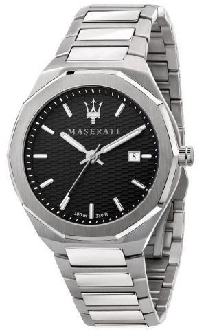 Maserati Stile sininen kellotaulu ruostumattomasta terÃ¤ksestÃ¤ kvartsi R8853142006 100M miesten kello