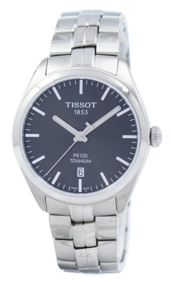 Tissot T-Classic PR 100 titaani Quartz T101.410.44.061.00 T1014104406100 Miesten Watch