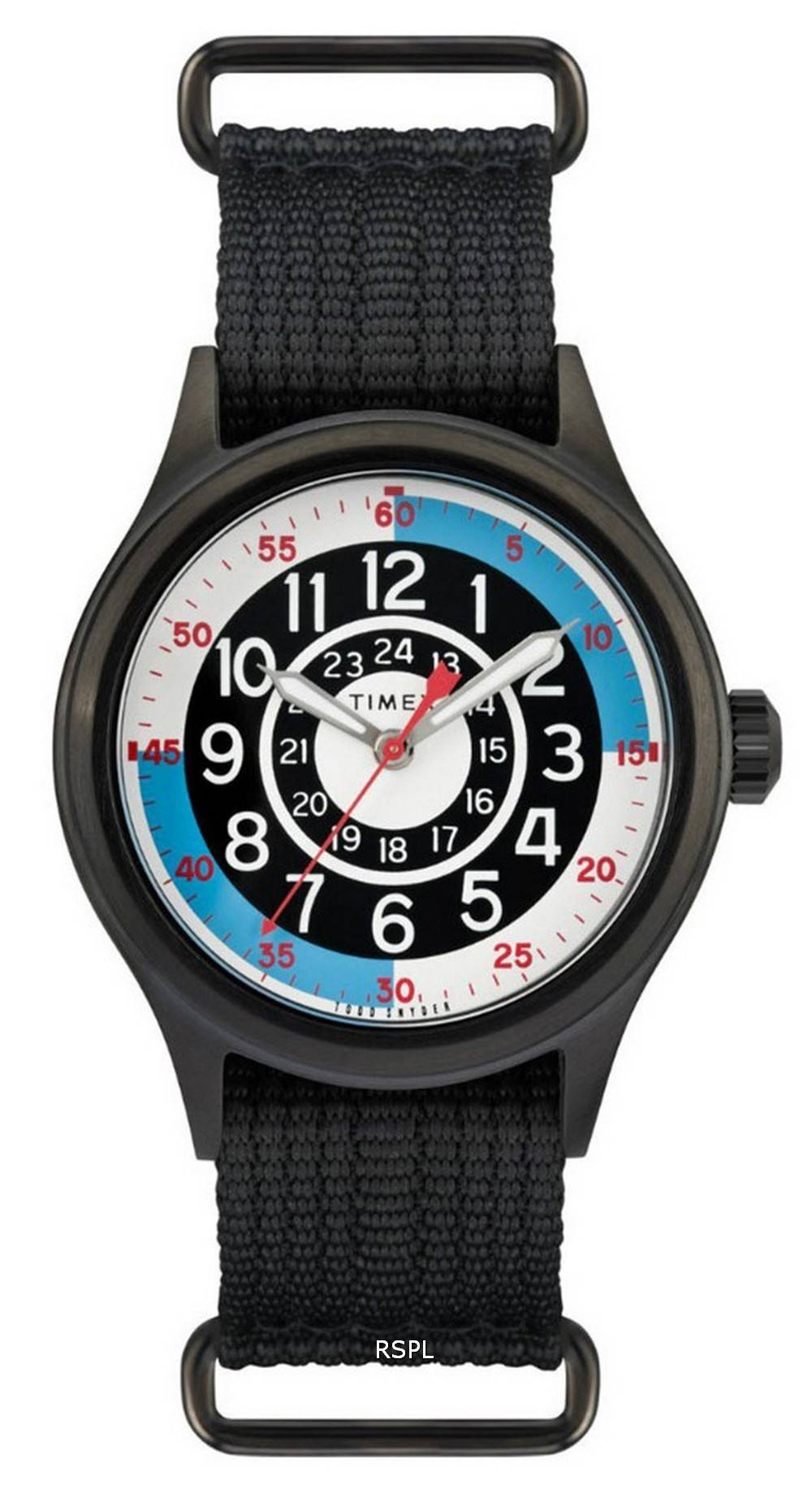 Timex Easy Reader Signature Edition nahkahihna kvartsi TW2R64900 miesten kello