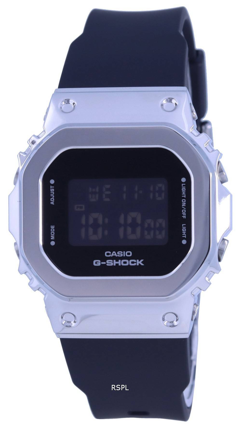Casio G-Shock digitaalinen hartsihihna GM-S5600-1 GMS5600-1 200M naisten kello