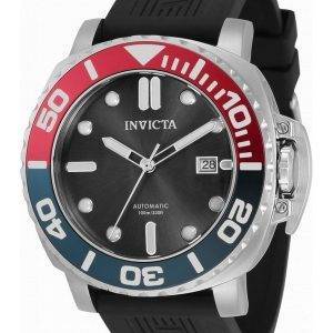 Invicta Pro Diver Black Dial kaksisävyinen ruostumaton automaattinen 34317 100M miesten kello