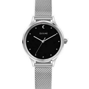Oui & Me Bichette musta kellotaulu ruostumattomasta teräksestä valmistettu kvartsi ME010172 naisten kello