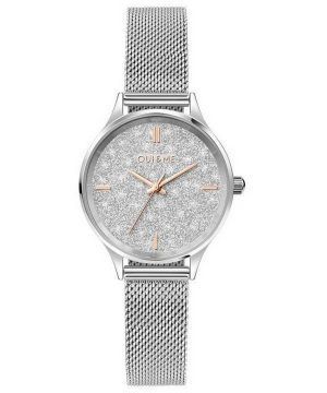 Oui & Me Bichette valkoinen kellotaulu ruostumattomasta teräksestä valmistettu kvartsi ME010270 naisten kello