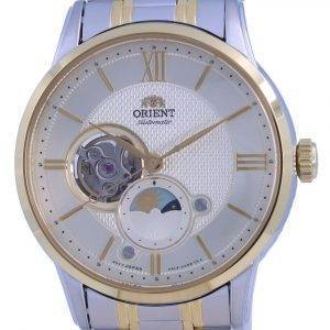 Orient Classic Sun & Moon Open Heart Automaattinen RA-AS0007S10B miesten kello