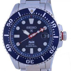 Seiko Prospex Padi Special Edition Blue Dial Solar Diver&#39,s SNE549 SNE549P1 SNE549P 200M miesten kello