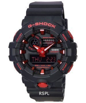 Casio G-Shock X Ignite Red -sarjan analoginen digitaalinen kvartsi GA-700BNR-1A GA700BNR-1 200M miesten kello