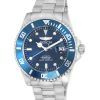 Invicta Pro Diver ruostumattomasta teräksestä valmistettu sininen kellotaulu automaattinen sukeltaja 36972 200M miesten kello