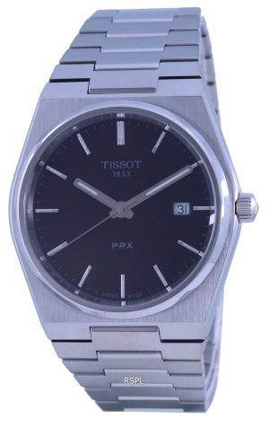 Tissot T-Classic PRX musta kellotaulu kvartsi T137.410.11.051.00 T1374101105100 100M miesten kello
