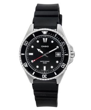 Casio Standard analoginen hartsihihna musta kellotaulu kvartsi MDV-10-1A1 miesten kello
