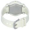 Casio Baby-G analoginen digitaalinen retropop monivärinen hartsihihna valkoinen kellotaulu kvartsi BGA-290PA-7A 100M naisten kel