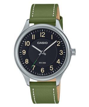 Casio Standard analoginen nahkaranneke musta kellotaulu kvartsi MTP-B160L-1B1 miesten kello
