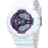 Casio G-Shock Seasonal Collection 2023 analoginen digitaalinen violetti kellotaulu kvartsi GA-110WS-7A 200M miesten kello