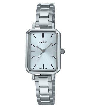 Casio Standard Analoginen ruostumaton teräs vaaleansininen kellotaulu kvartsi LTP-V009D-2E naisten kello
