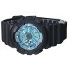 Casio G-Shock analoginen digitaalinen hartsihihna merensininen kellotaulu kvartsi GA-110CD-1A2 200M miesten kello