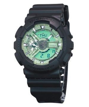 Casio G-Shock analoginen digitaalinen hartsihihna mintunvihreä kellotaulu kvartsi GA-110CD-1A3 200M miesten kello
