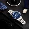 Maserati Competizione ruostumattomasta teräksestä valmistettu sininen kellotaulu kvartsi R8853100036 100M miesten kello