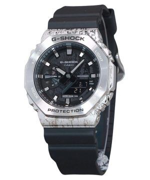 Casio G-Shock analoginen digitaalinen grunge-naamiointisarja, harmaa kellotaulu kvartsi GM-2100GC-1A 200M miesten kello